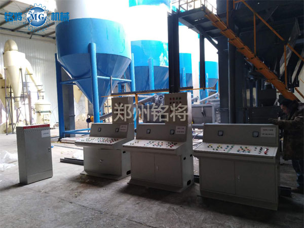 年產(chǎn)20萬噸干粉砂漿生產(chǎn)線案例分享，吉林雙贏涂料有限公司